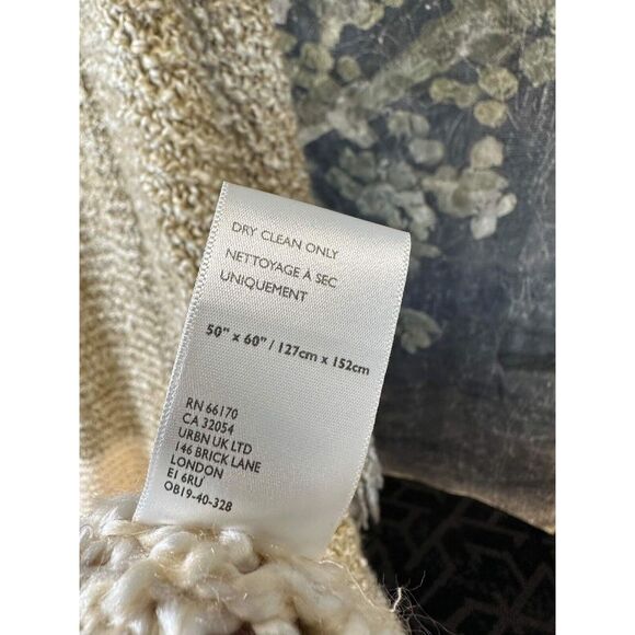 New Amber Lewis for Anthropologie Amboy Knit Throw Blanket - Picture 8 of 11